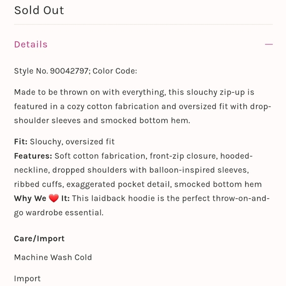 Free people Lucky zip hoodie - Picture 4 of 4